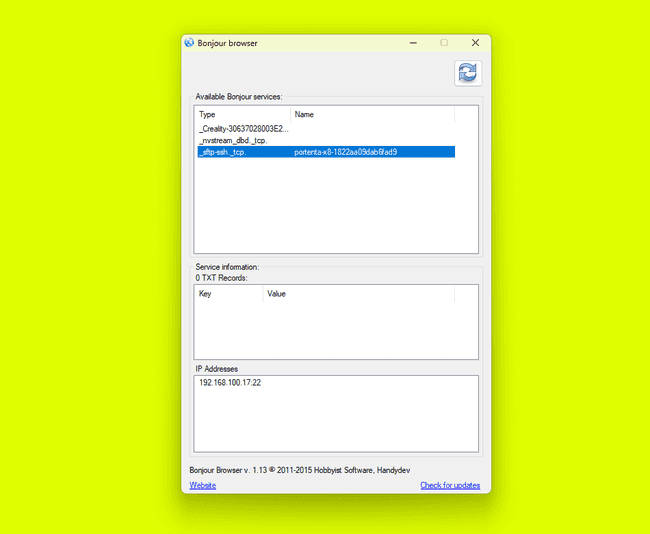 SSH Services Availability Discovery with GUI SSH Services Availability Discovery with GUI
